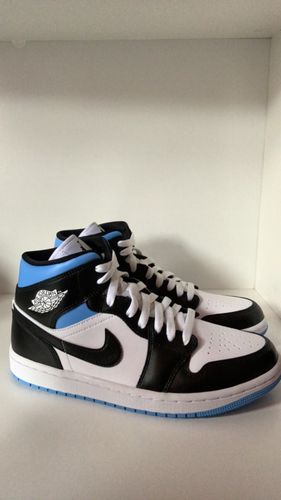 Nike Air Jordan 1 Mid Womens University Blue Hypemarket
