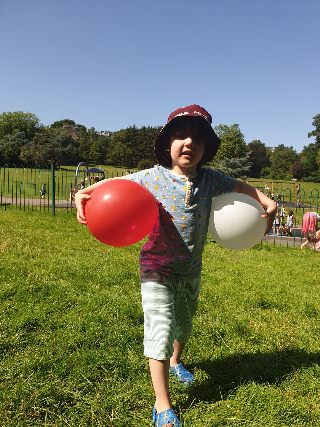 Customer photo review of Summer Days Short Sleeve Henley Top