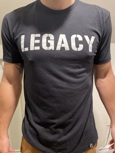 Customer photo review of THE CLASSIC LEGACY TEE