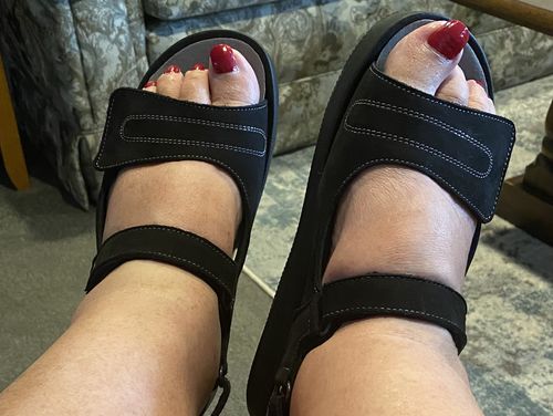 Customer photo review of Calypso Sandal