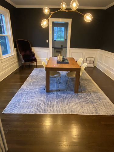 Customer photo review of Greenport Denim Rug