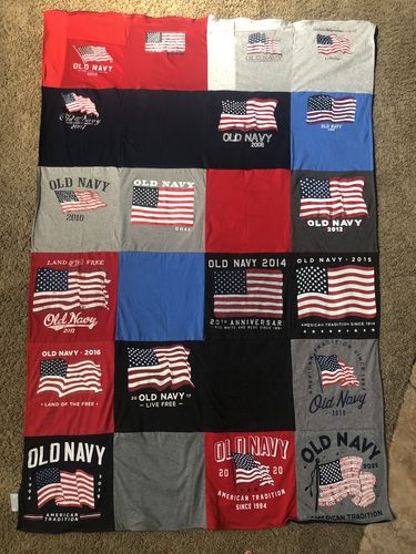 T-shirt quilt by Sheri from CA