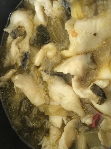 Customer photo review of 「人气」Frozen Fish With Pickled Mustard Green 水天堂酸菜鱼黑鱼片650g (1盒/Pack)