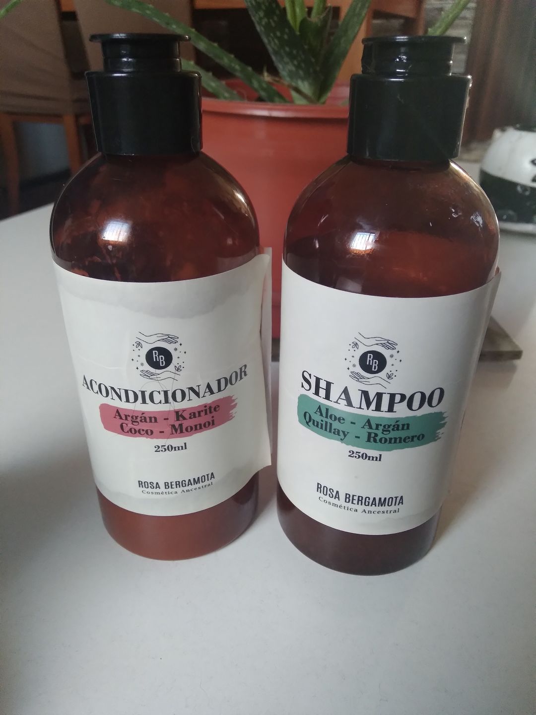 Customer photo review of Pack Shampoo & Acondicionador 250ml