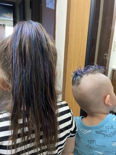 Customer photo review of Hair Color Wax