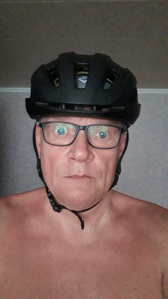 Customer photo review of Cooling Helmet Liner Skull Cap