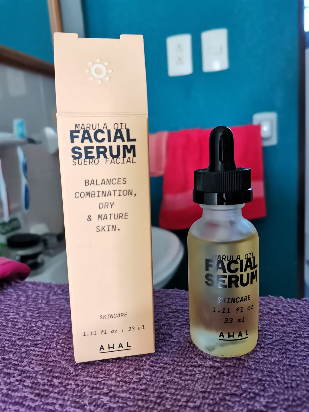 Customer photo review of Opuntia Facial Serum / Suero Facial Opuntia