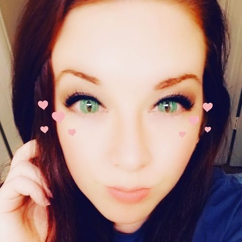 Customer photo review of Icoloured® Ice Green Colored Contact Lenses