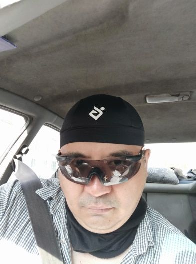 Customer photo review of Cooling Helmet Liner Skull Cap