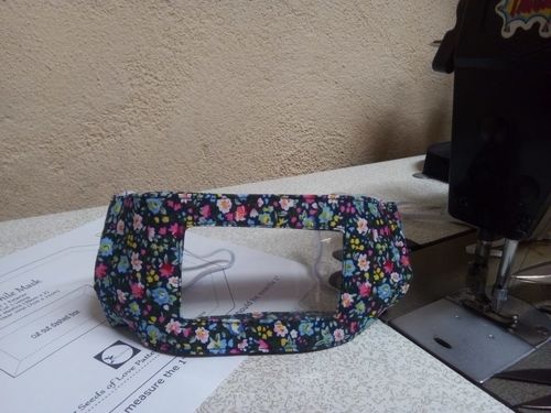 Customer photo review of SSOL Smile Mask Pattern (FREE!)