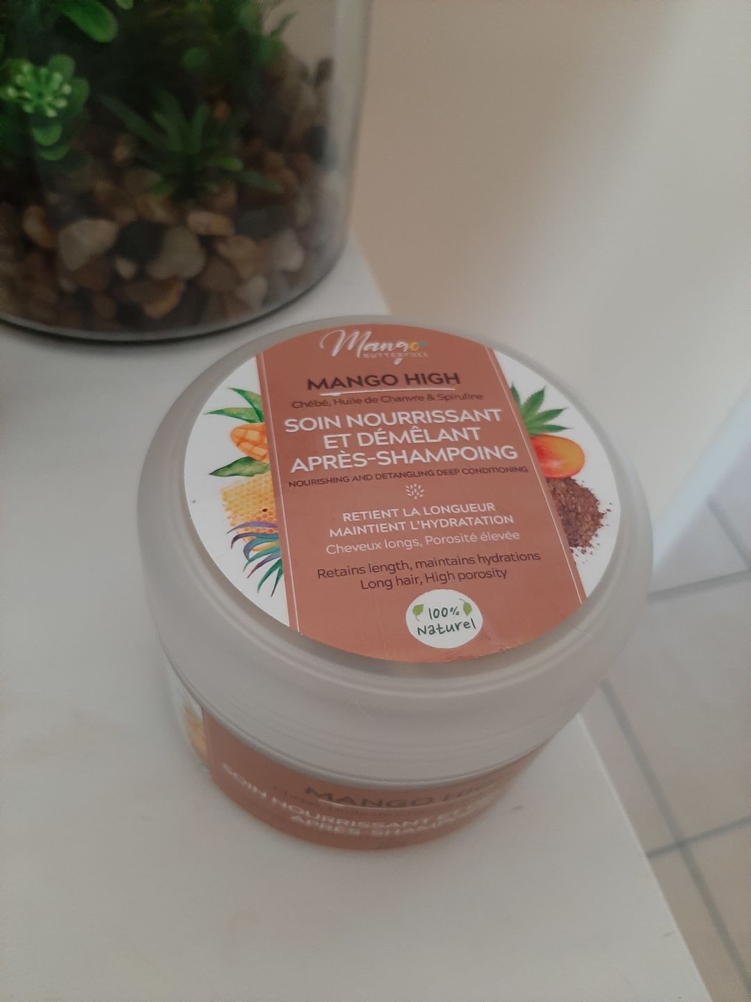 Customer photo review of Soin nourrissant et démêlant après-shampoing - HIGH