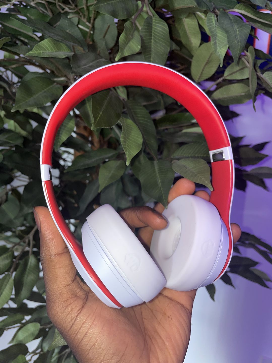 Customer photo review of Small WC SweatZ Protective Headphone Earpad Covers