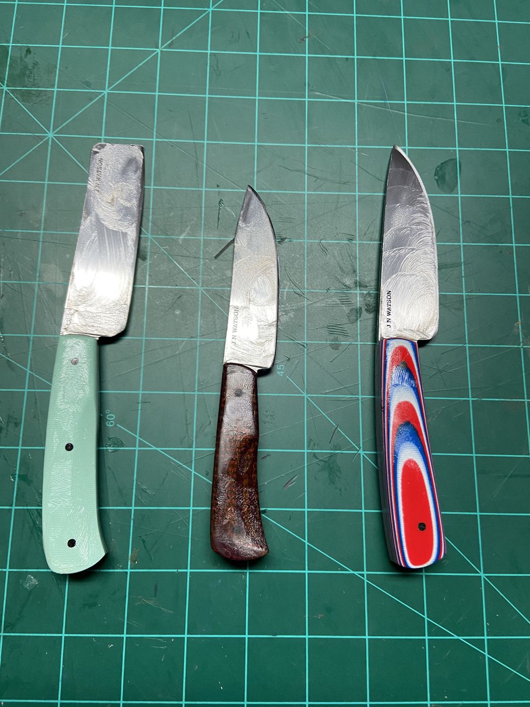 Customer photo review of 4" x 36" Sanding Belts for Profiling & Sharpening