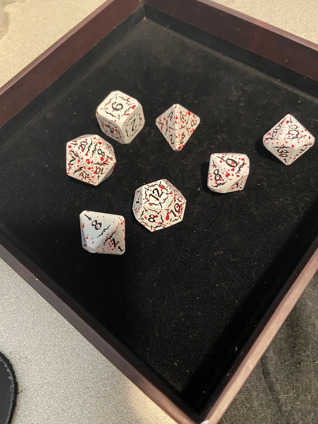 Customer photo review of THE SWORD OF VLAD METAL DICE SET *Pre-order *