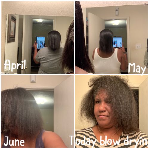 Customer photo review of Nae Nae's Hair Boost 9oz