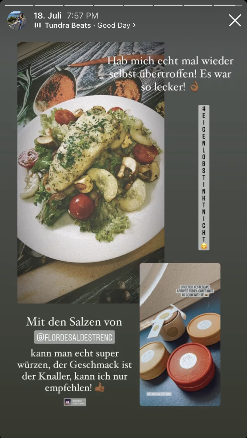Customer photo review of Flor de Sal Limited Editions Bestseller Set