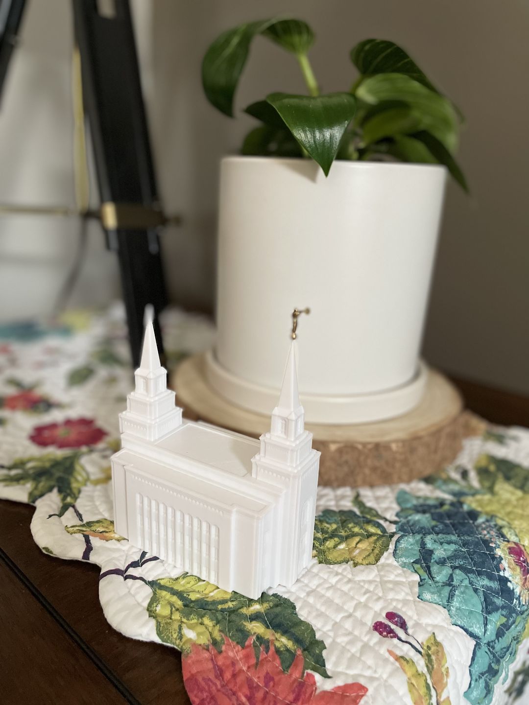 Customer photo review of Kansas City Missouri Temple Replica Statue