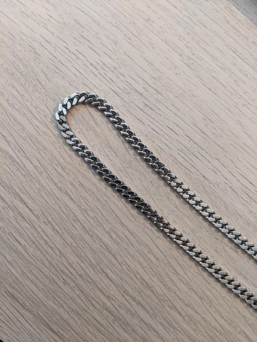 Customer photo review of 5mm Cuban Link Chain