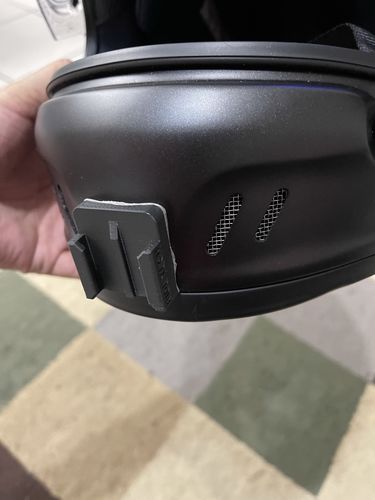 Customer photo review of Arai Defiant-X / Renegade-V Camera Mount