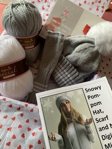 Customer photo review of Ladies Mystery Knitting Box