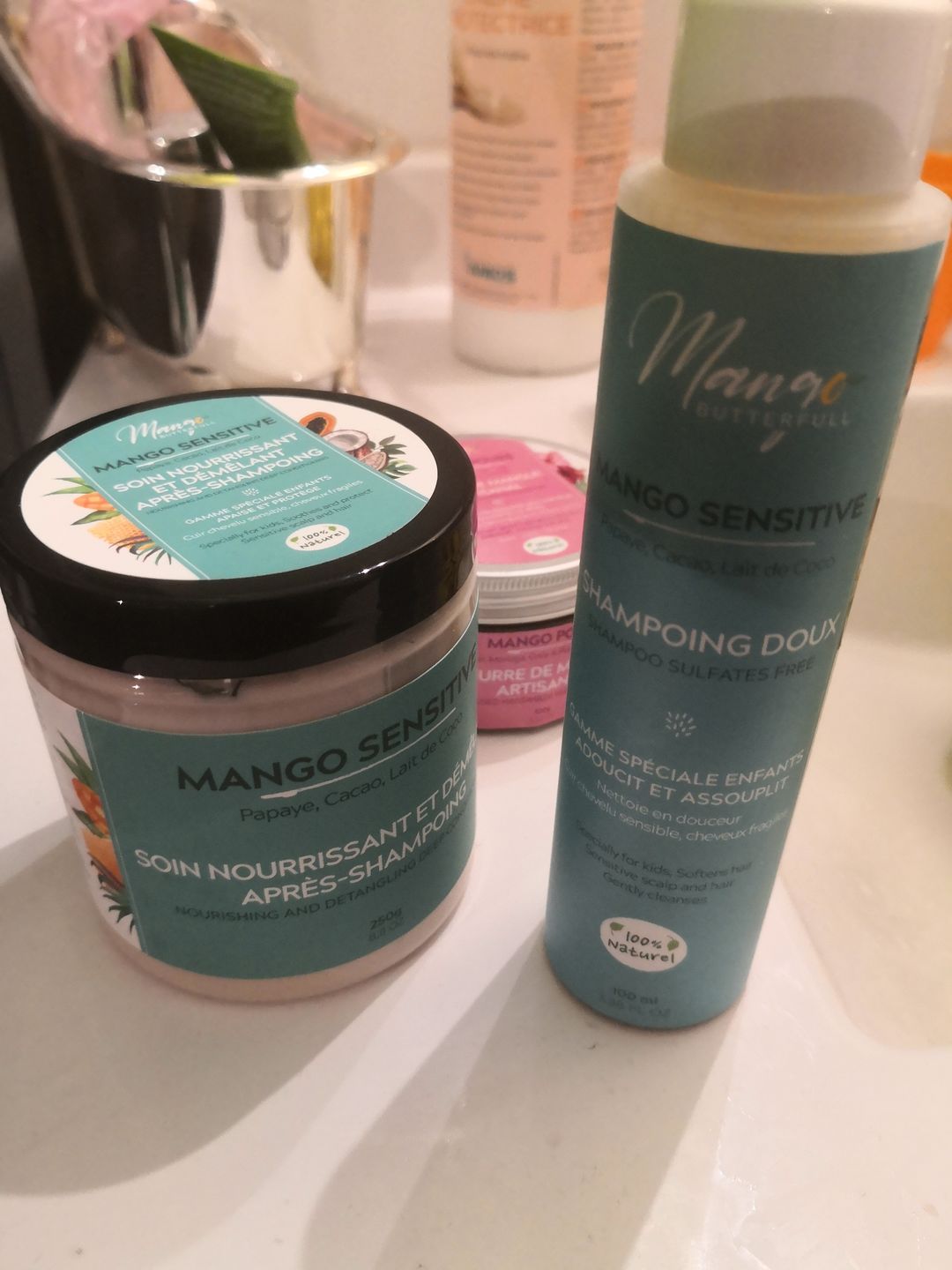 Customer photo review of Pack routine Mango SENSITIVE