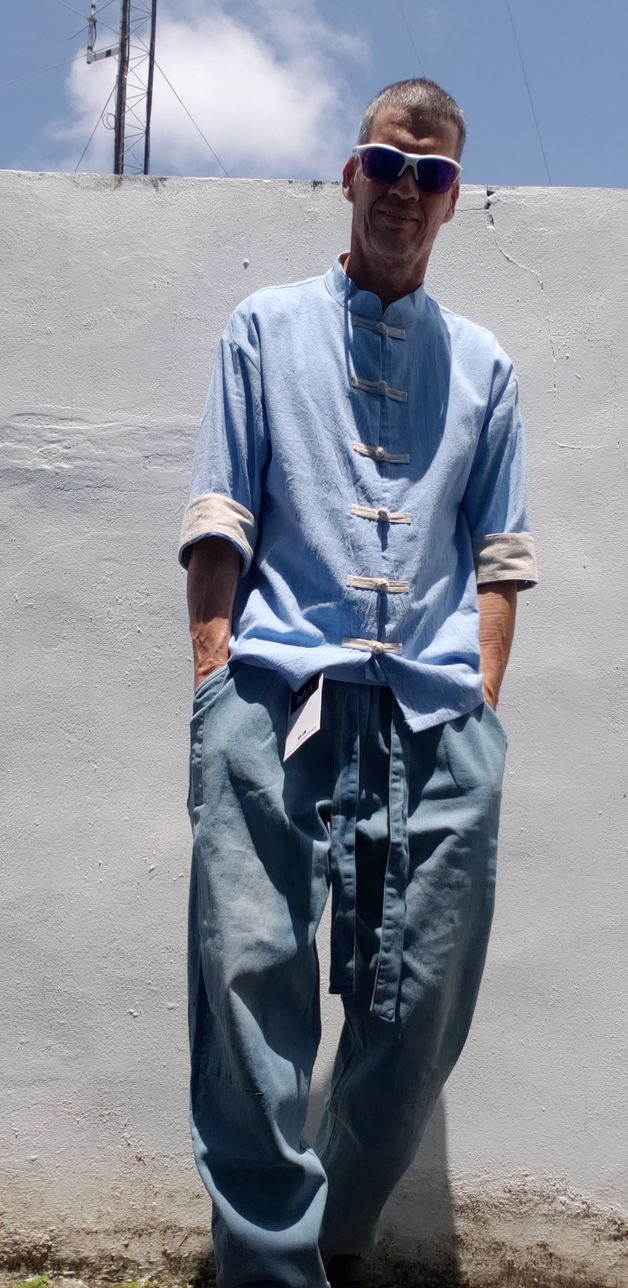 Customer photo review of Oleno Denim Pants