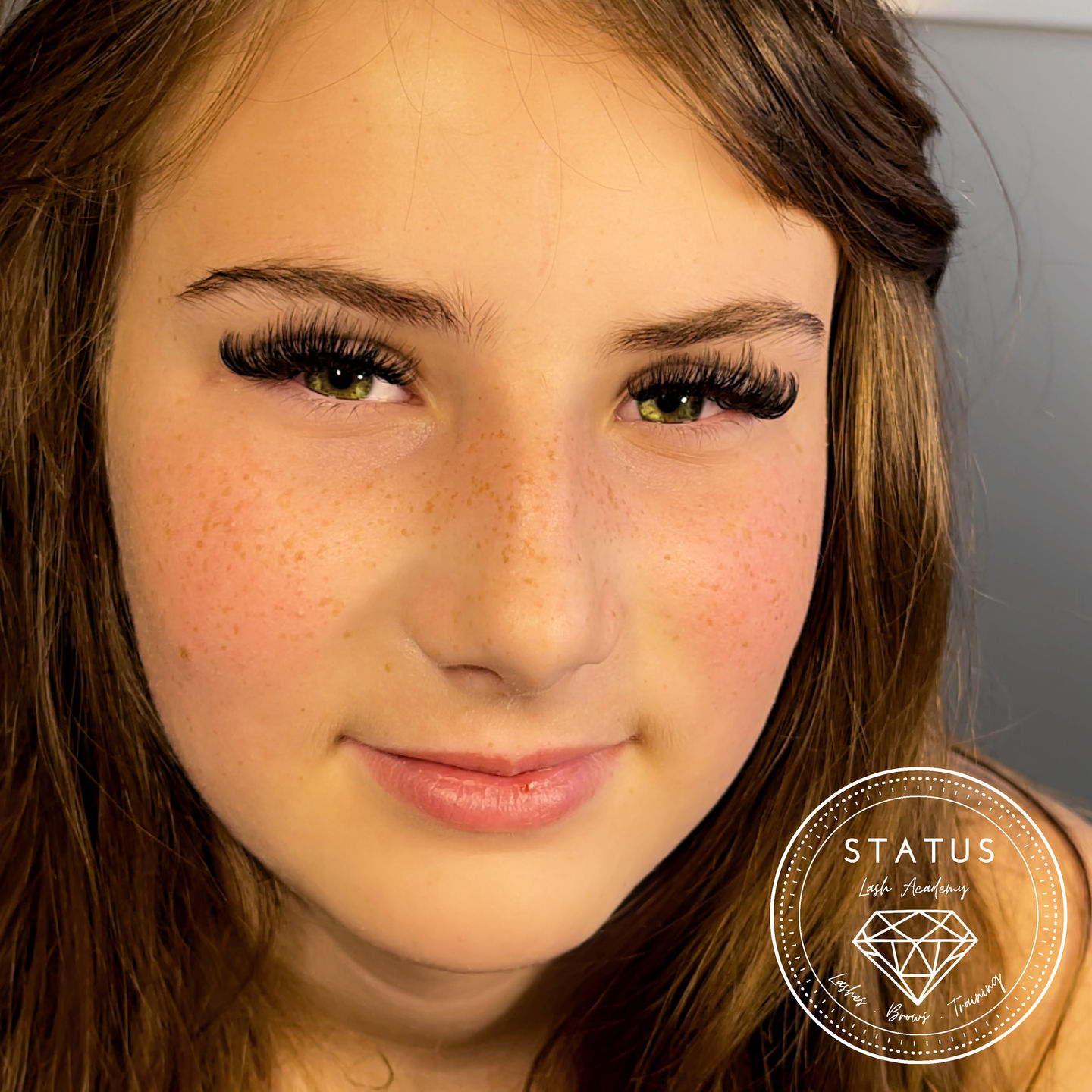 Customer photo review of Cashmere Volume Lash Extensions 0.03mm