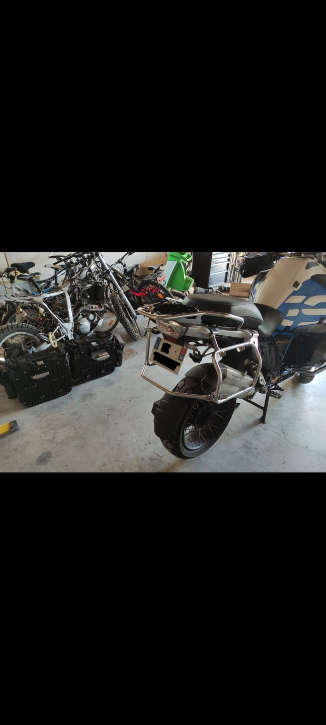 Customer photo review of MotoBag Quick Release System