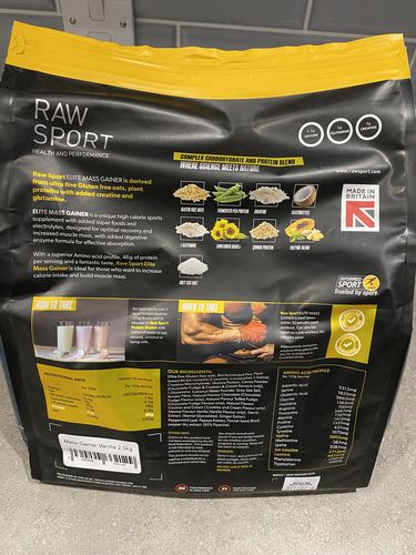 Customer photo review of Mass Gainer Protein Powder available in 4 Flavours