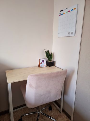 Customer photo review of Escritorio 80 x 40 WHITE
