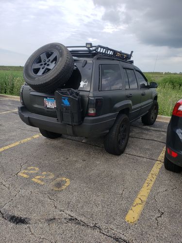 Customer photo review of Kratos - The Tire Carrier (WJ, WK, XJ)