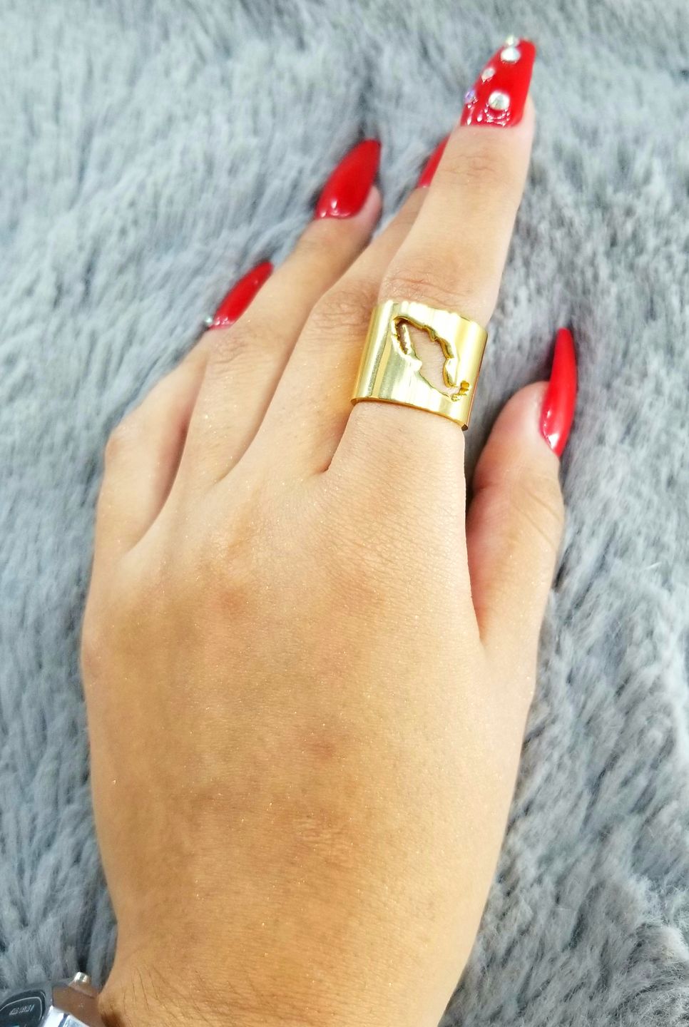 Customer photo review of Anillo México Querido