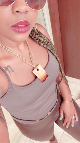 Customer photo review of Nubian Jewel Waist Beads