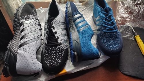 Customer photo review of Unisex Air Cushion Breathable Sneakers