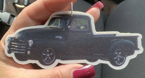 Customer photo review of Two Custom Air Fresheners