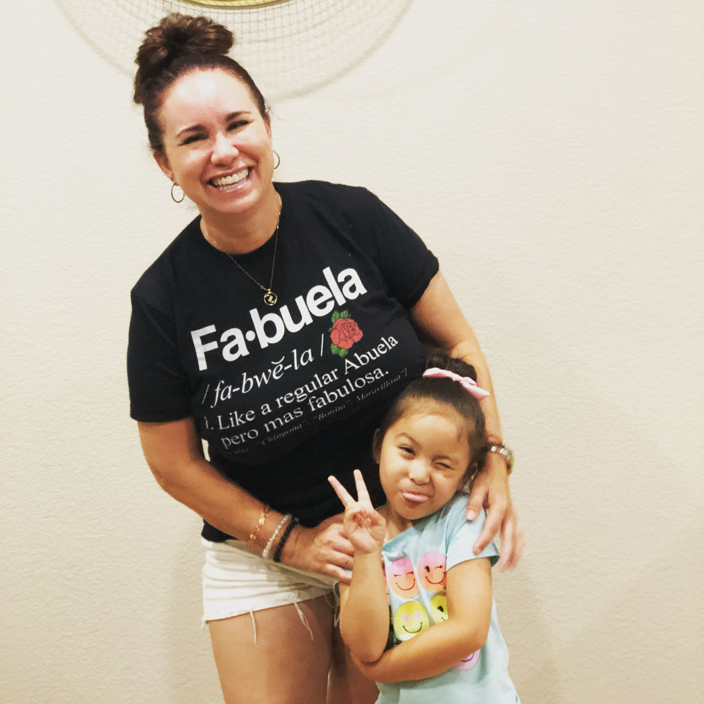 Customer photo review of Fabuela Fabulosa Abuela T-Shirt