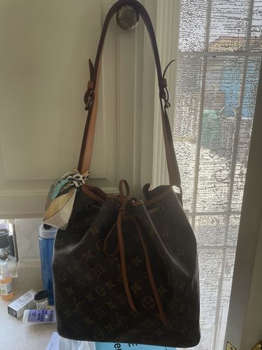Customer photo review of Vintage Louis Vuitton Noe PM Monogram Shoulder Bag 893FC