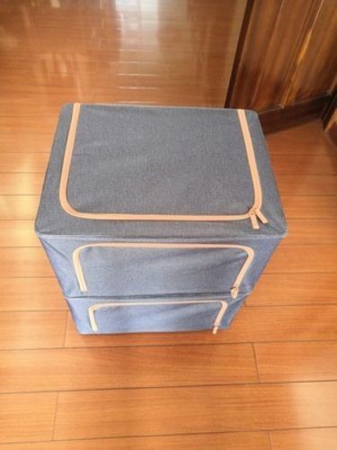 Customer photo review of LANER™ Oxford Cloth Steel Frame Storage Foldable Box【BUY 2 FREE SHIPPING】