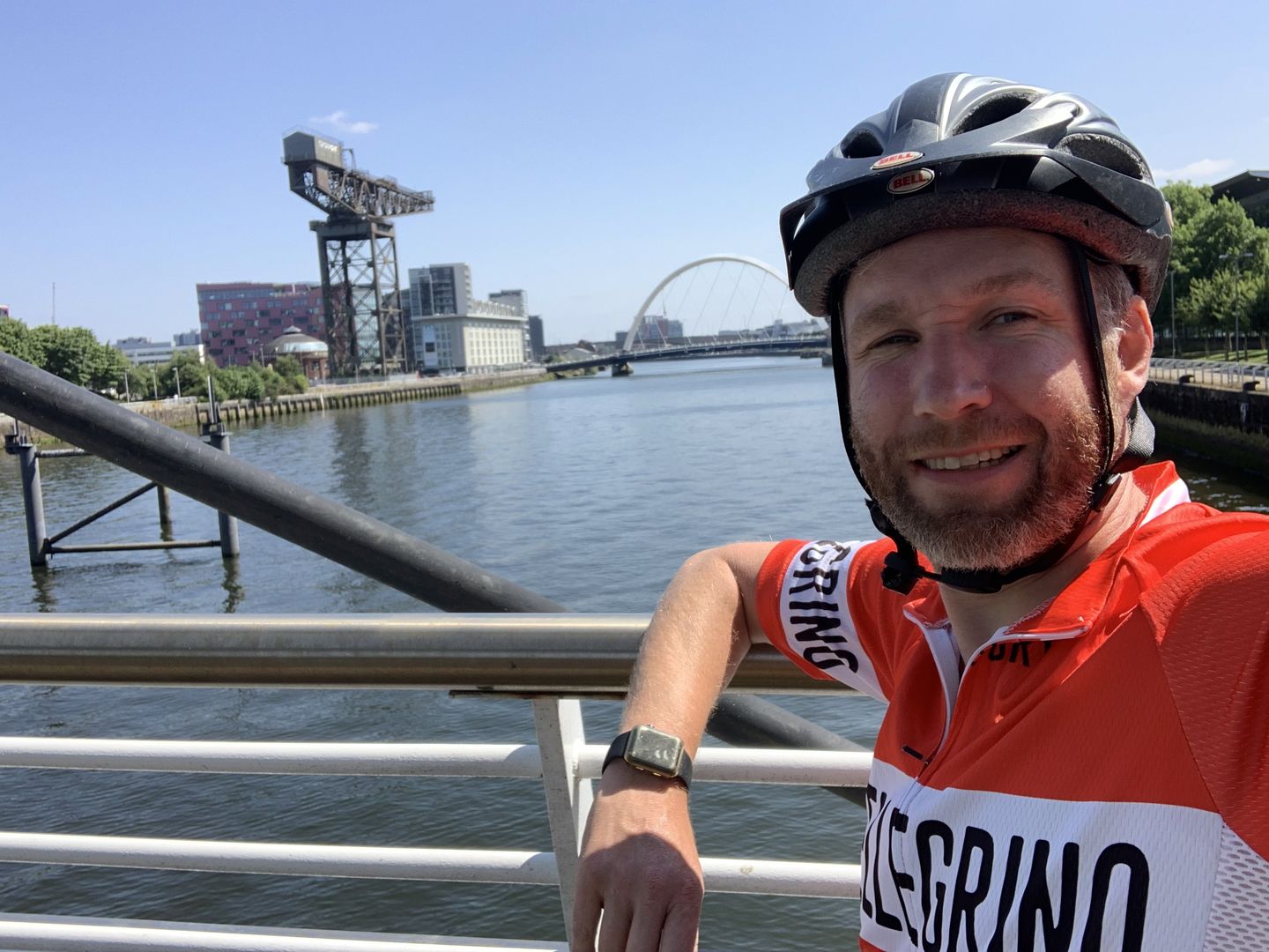 Customer photo review of Retro San Pellegrino Cycling Jersey