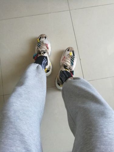 Customer photo review of Flying Mesh Sneakers