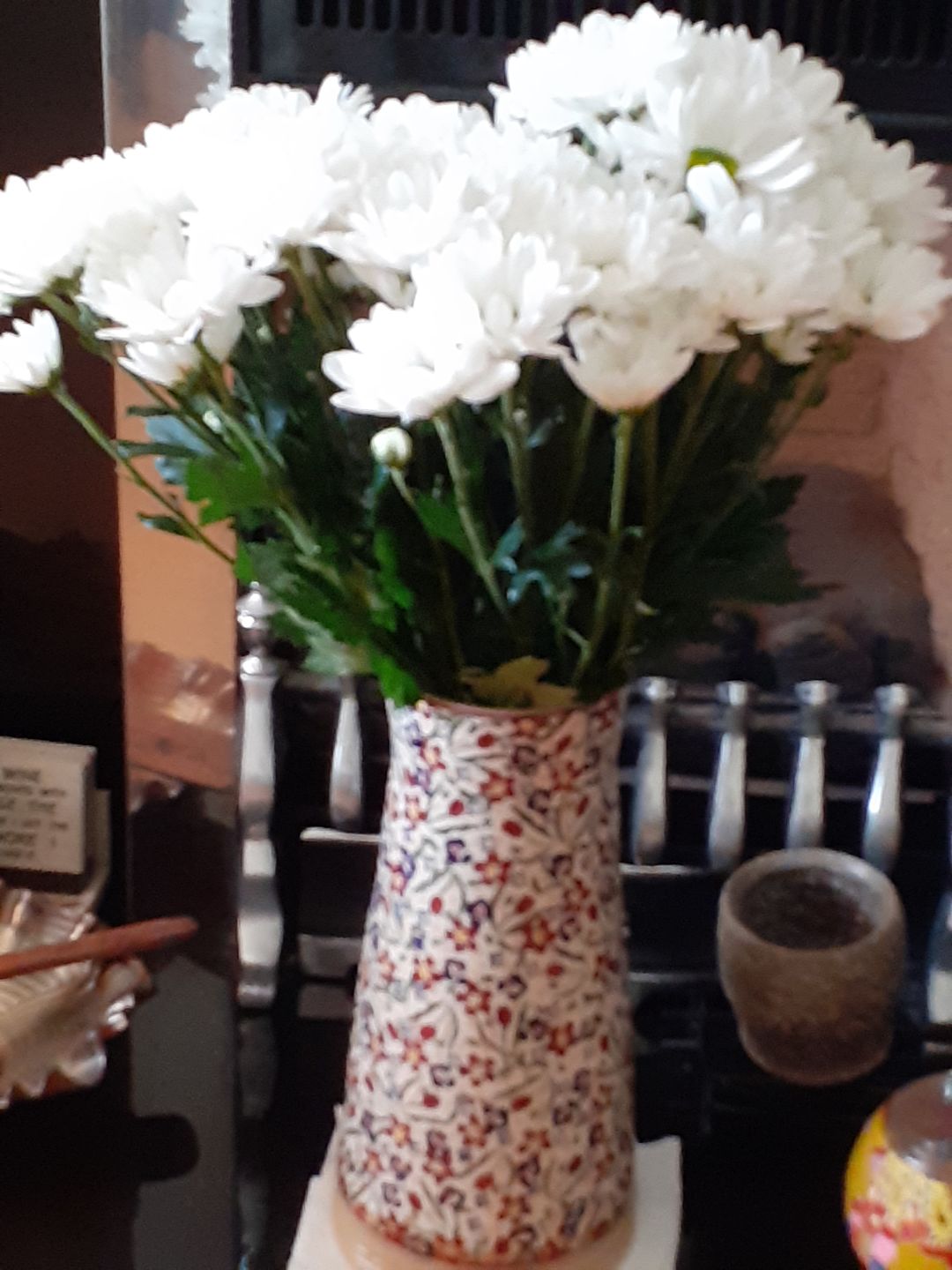 Customer photo review of Large Tapered Vase Wild Flower Meadow