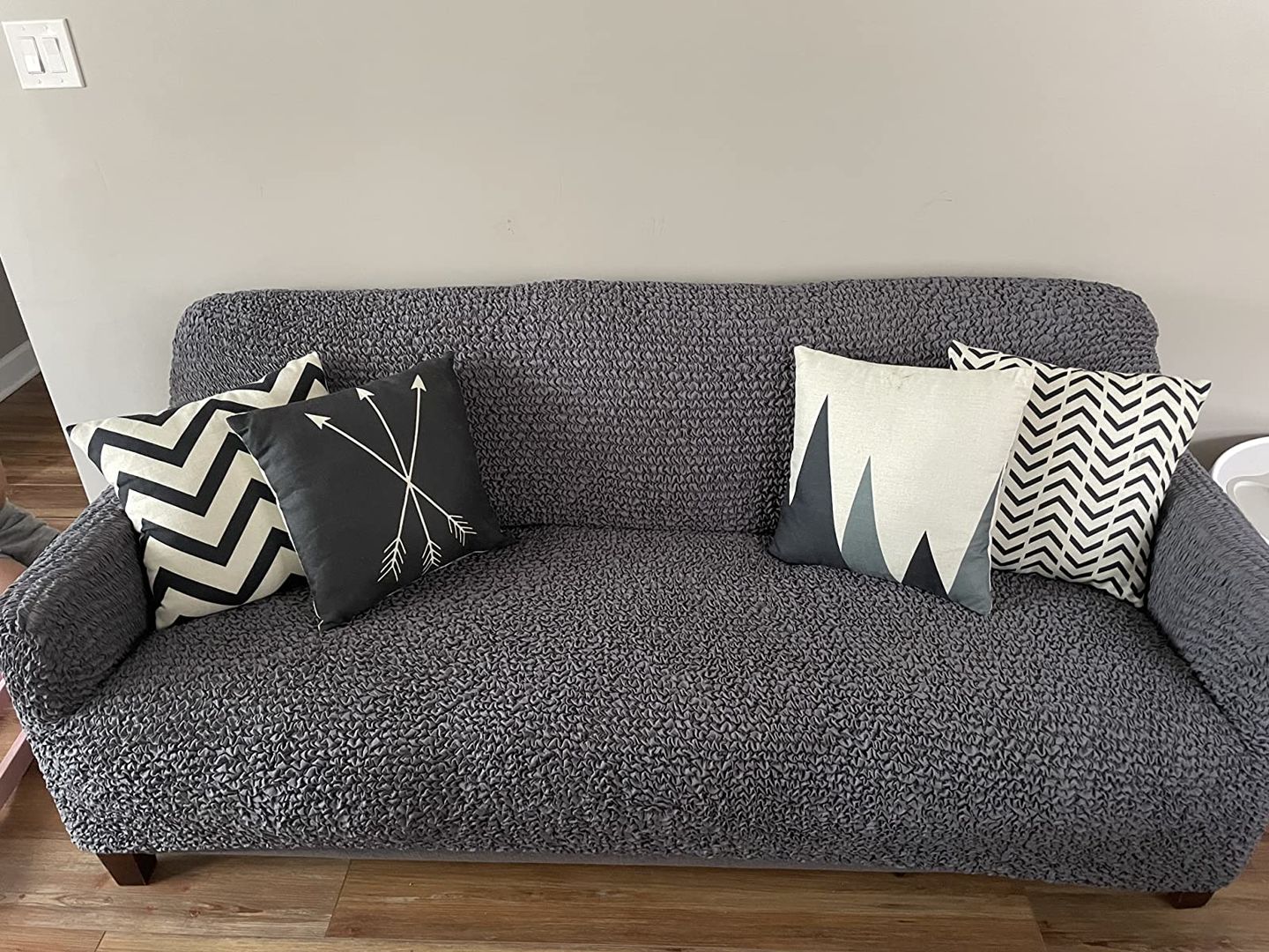 Customer photo review of Sofa 3 Seater Slipcover, Comfort Collection