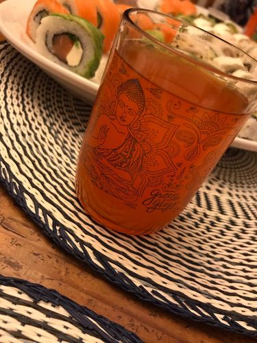Customer photo review of Mini Om Glass Juego de 4 Vasos