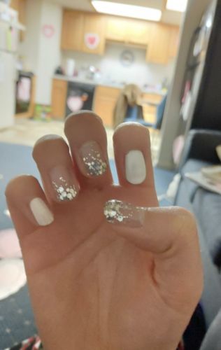 Customer photo review of MAGIC NAIL POLISH - 50% OFF LAST DAY PROMOTION