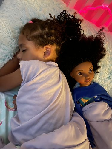 Customer photo review of Healthy Roots Doll: Zoe