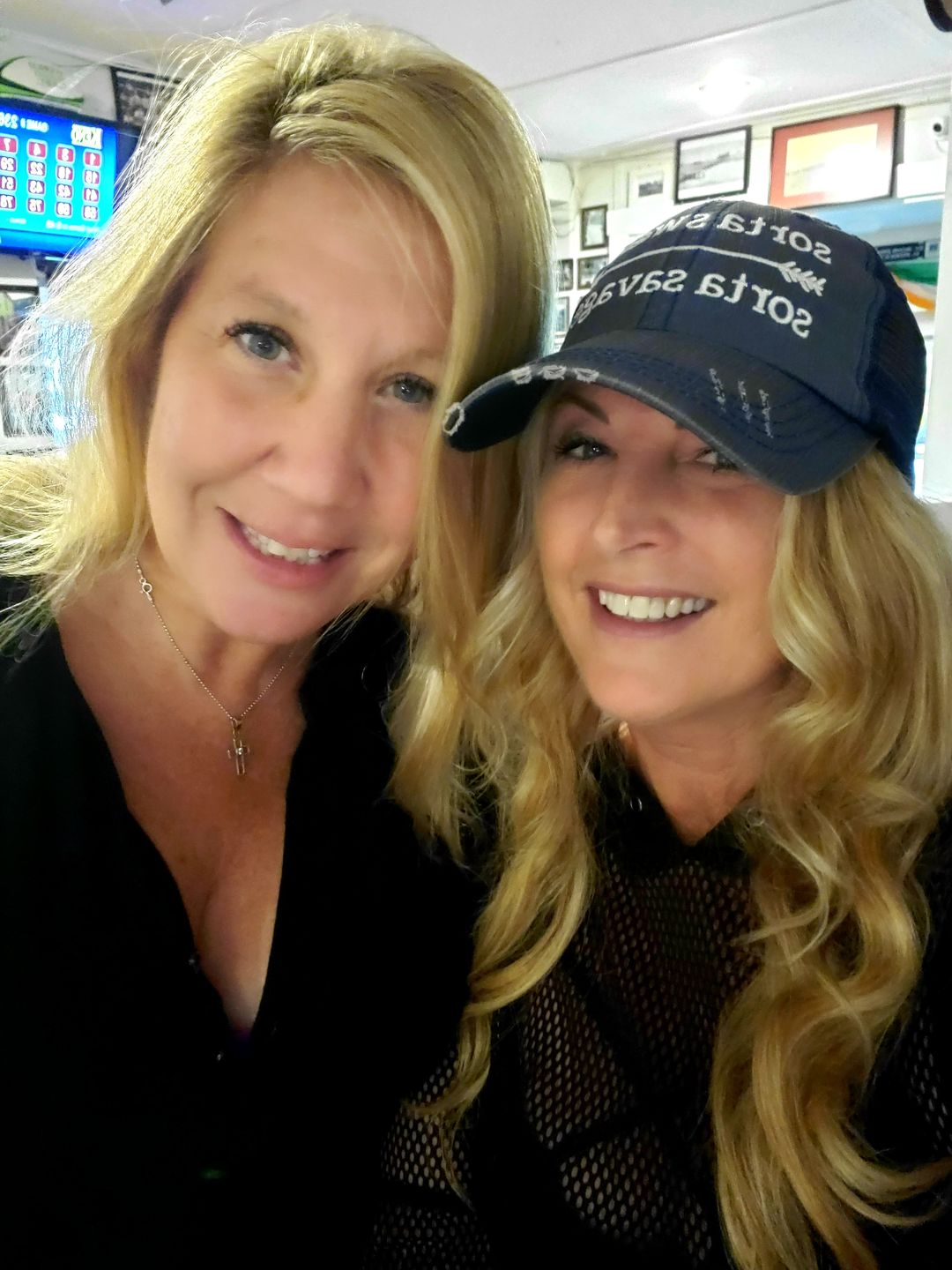 Customer photo review of Sorta Sweet Sorta Savage Trucker Hat