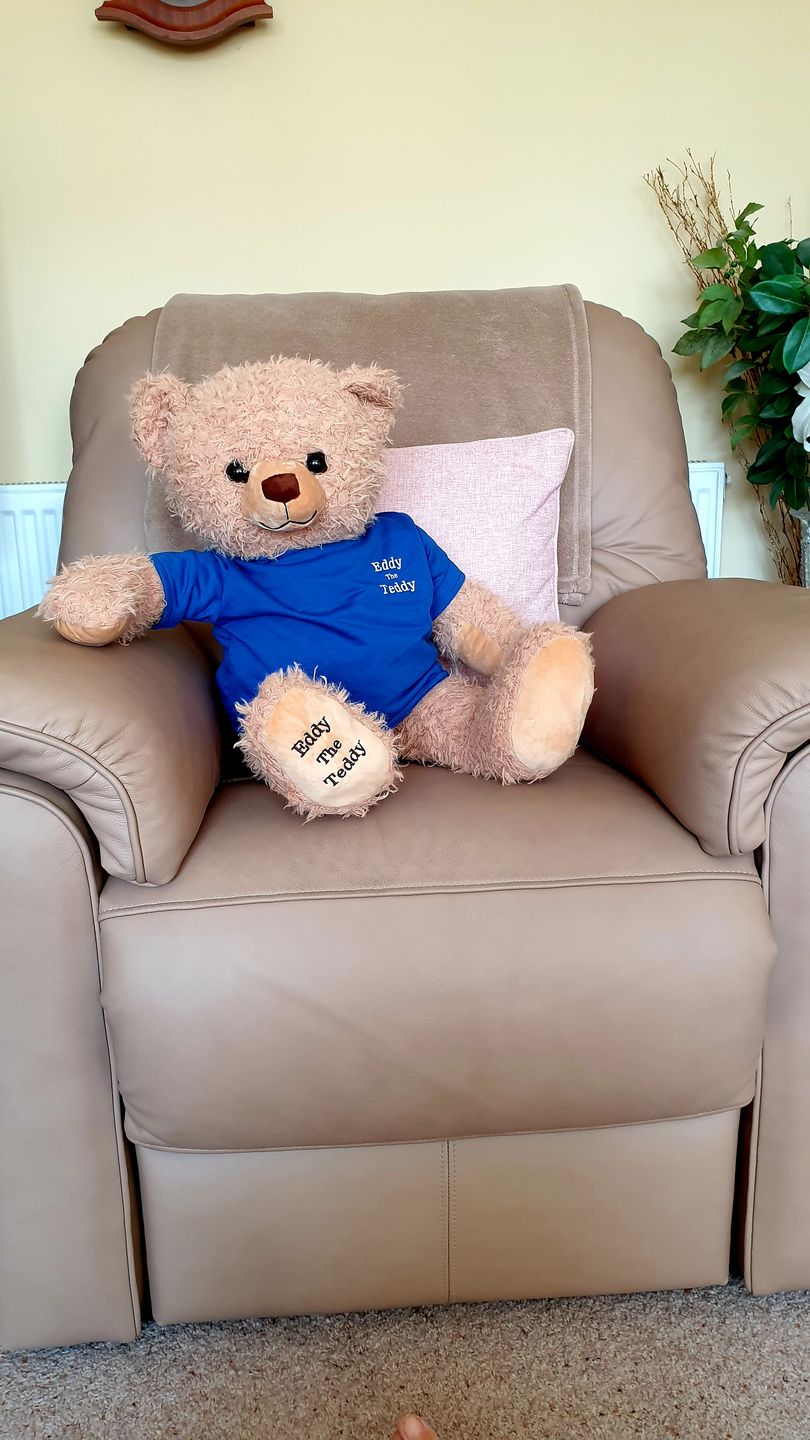 Customer photo review of 65cm Original Eddy the Teddy