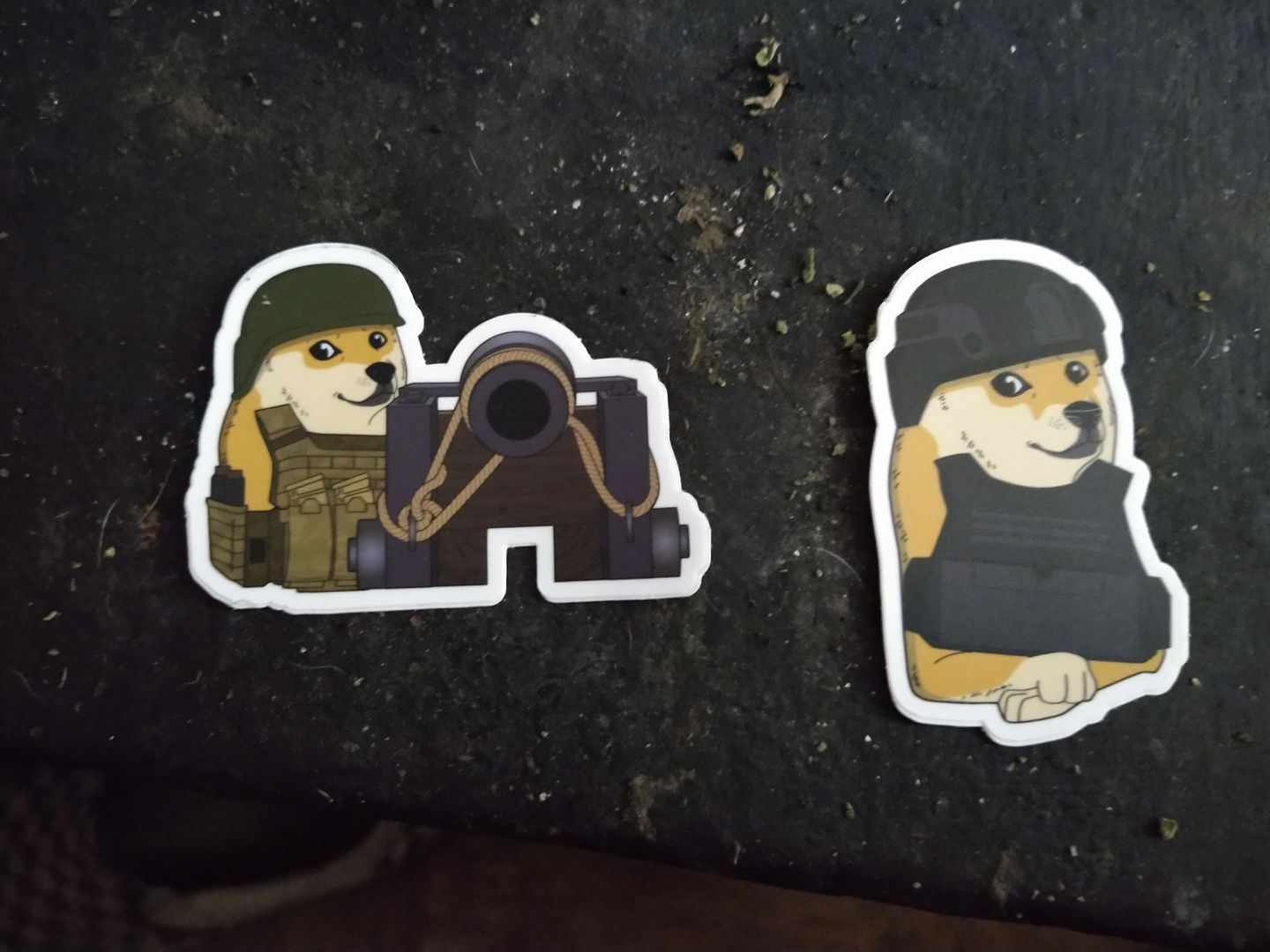 Customer photo review of Ahoy Retard Stickers
