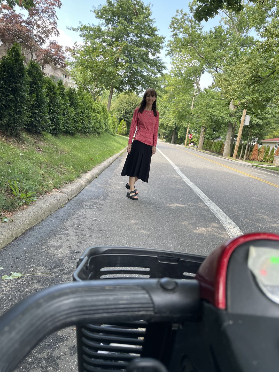 Customer photo review of Modal Skye Skirt