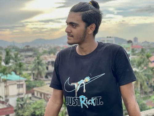 Customer photo review of Just Rick It (Rick and Morty) Tshirt